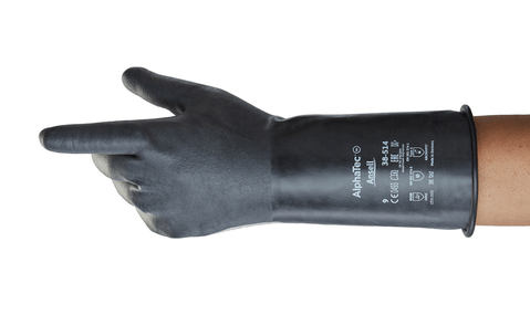 Ansell AlphaTec® 38-514 Our thinnest butyl gloves