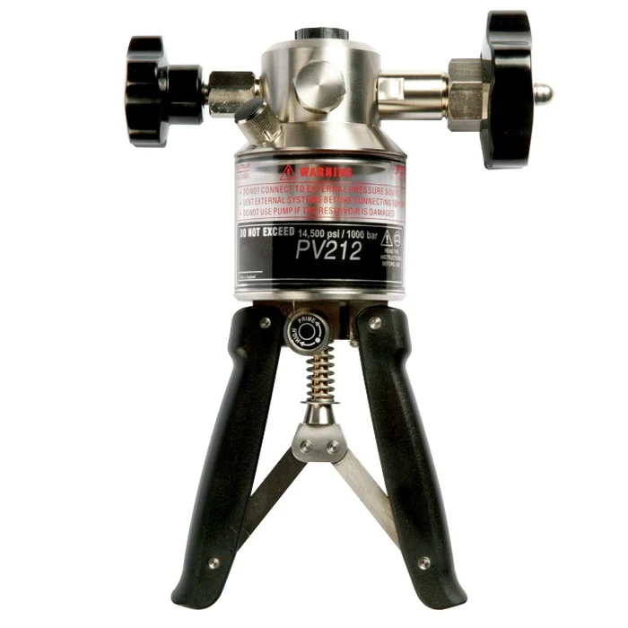 Druck PV212 Hydraulic Hand Pump (1000bar/15000psi)