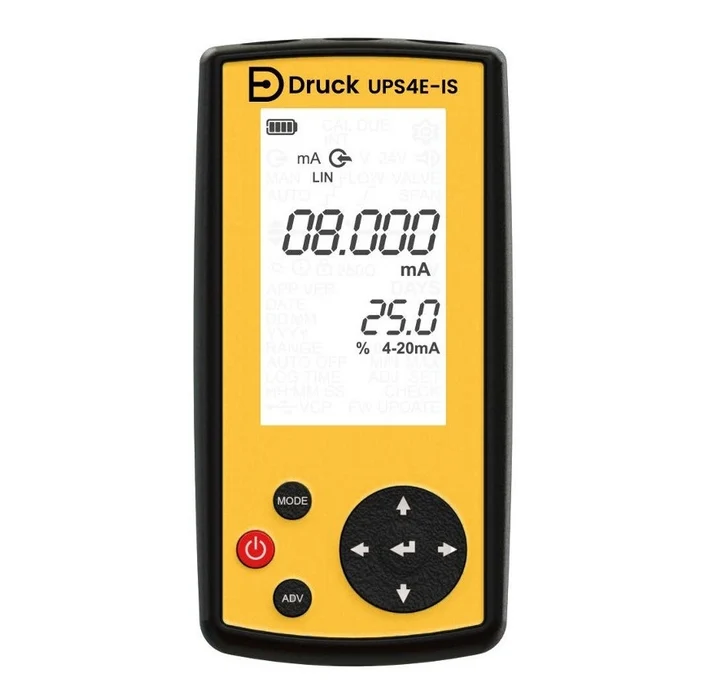 Druck UPS4E-IS Handheld Electrical Loop Calibrator ATEX (Intrinsically safe)
