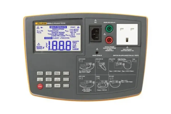 5363329 – FLUKE 6500-2 Portable Appliance Tester , Kit UK plus TruTest