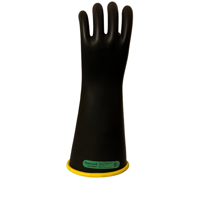 Salisbury Size 8 Electriflex Class 3 Rubber Insulating Gloves NG316YB/8