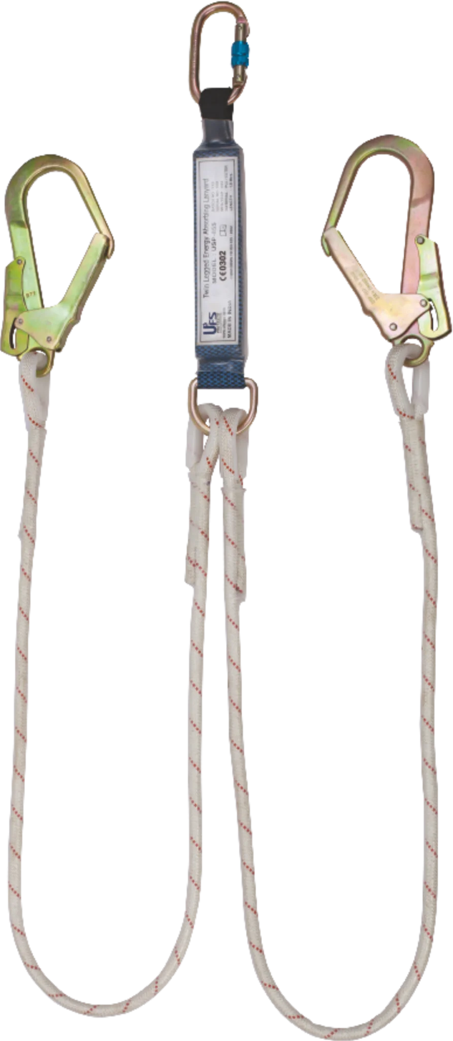 Twin Legged Energy Absorbing Lanyard