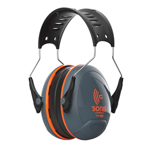 Sonis® Compact Low Profile Adjustable Ear Defenders – 32dB SNR