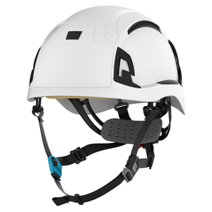 EVO® ALTA™ Skyworker™ Safety Helmet - Wheel Ratchet - Vented - White