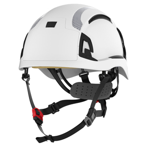 EVO® ALTA™ Dualswitch™ Safety Helmet - Wheel Ratchet - Vented - White - CR2