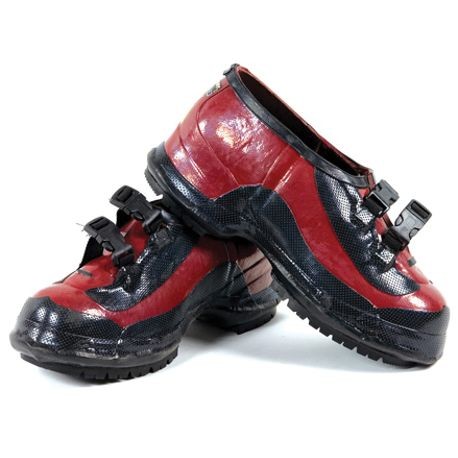 Bob Sole Two-Buckle 20 kV Dielectric Rubber Overshoes — Size 9-1/2